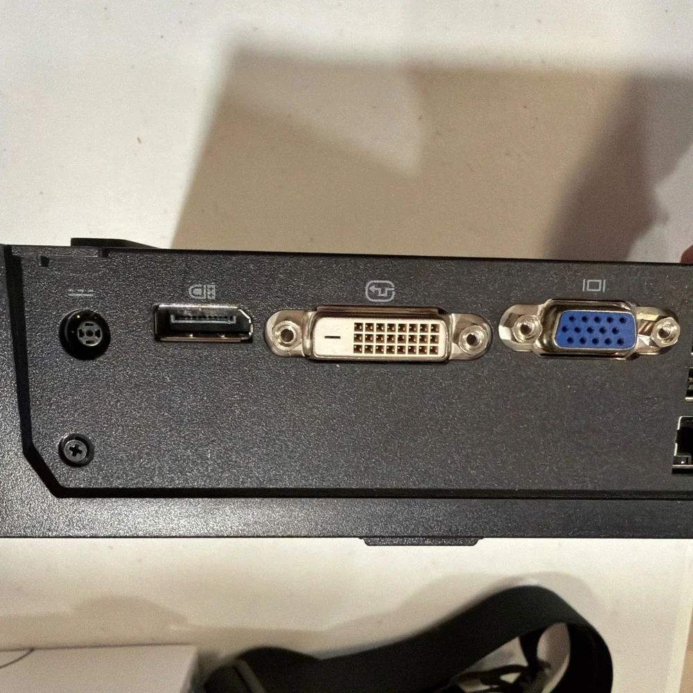 Dell E-Port Replicator Docking Station K07A Black Latitude Precision Dock